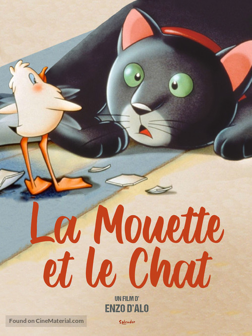 La gabbianella e il gatto - French Re-release movie poster