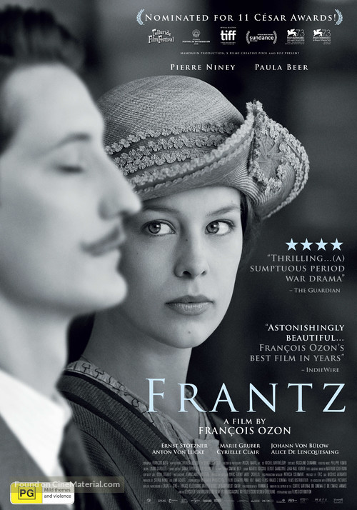 Frantz - Australian Movie Poster