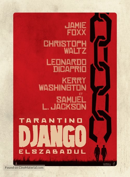 Django Unchained - Hungarian Movie Poster