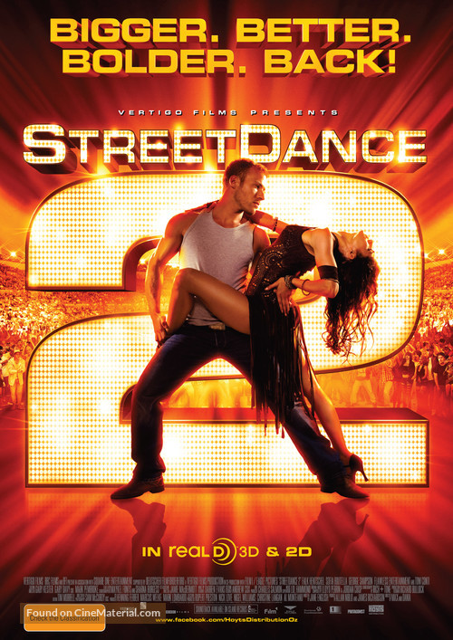 StreetDance 2 - Australian Movie Poster