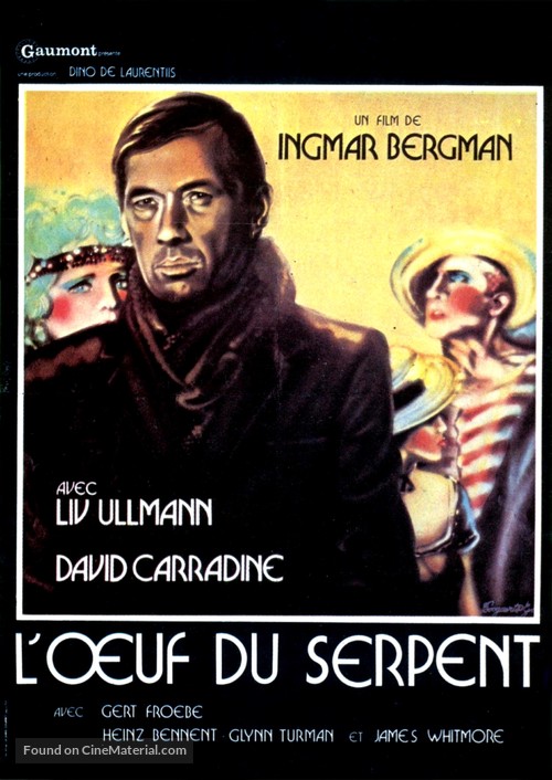 The Serpent&#039;s Egg - French Movie Poster
