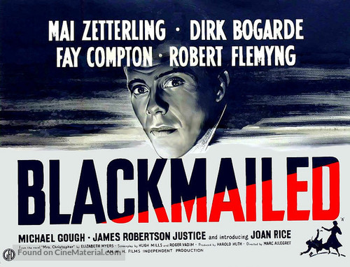 Blackmailed - British Movie Poster