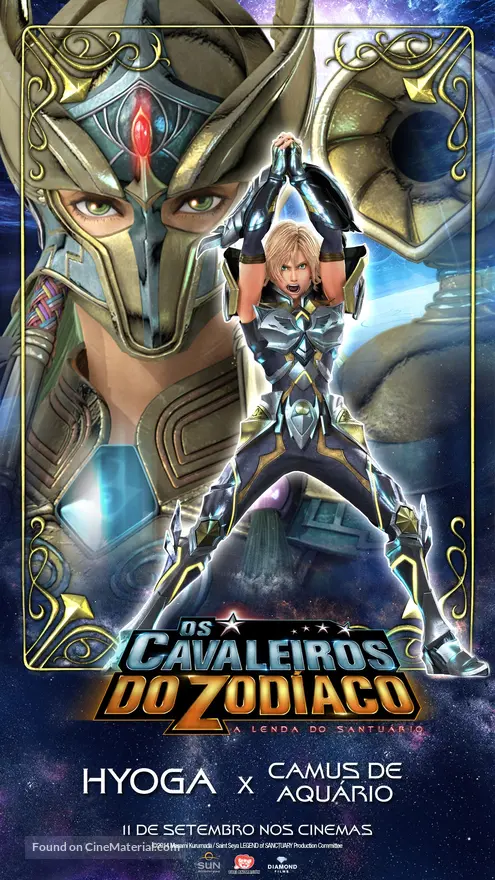 Get Saint Seiya Legend Of Sanctuary 2014 Brazilian Movie Poster For iPhone Get Wallpaper Saint Seiya Legend Of Sanctuary 2014 Brazilian Movie Poster For Free
