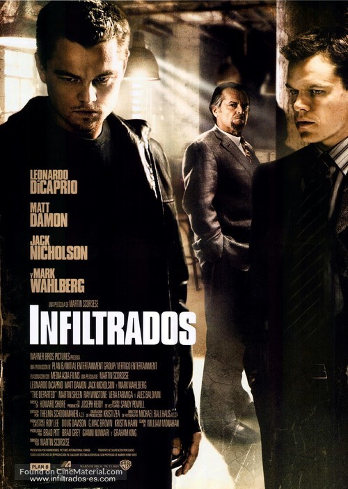 The Departed - Spanish Movie Poster