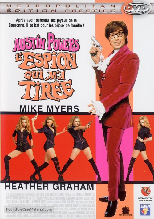 Austin Powers: The Spy Who Shagged Me - French DVD movie cover