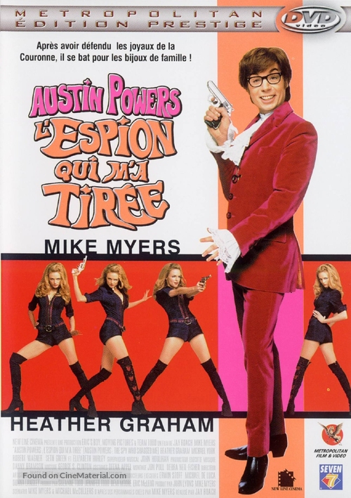 Austin Powers: The Spy Who Shagged Me - French DVD movie cover