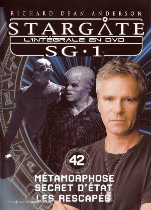 &quot;Stargate SG-1&quot; - French DVD movie cover