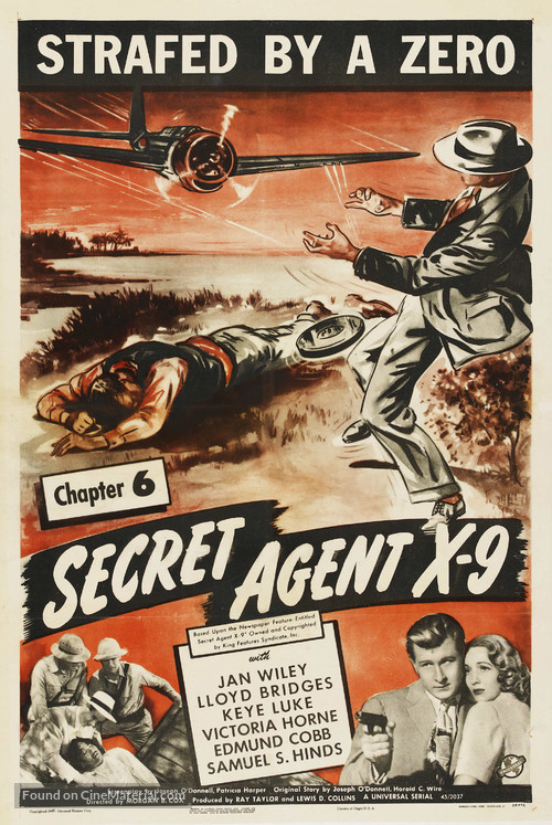 Secret Agent X-9 - Movie Poster