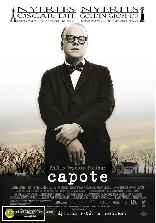 Capote - Hungarian Movie Poster