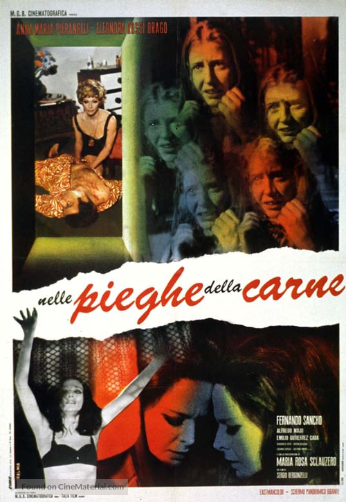 Nelle pieghe della carne - Italian Movie Poster