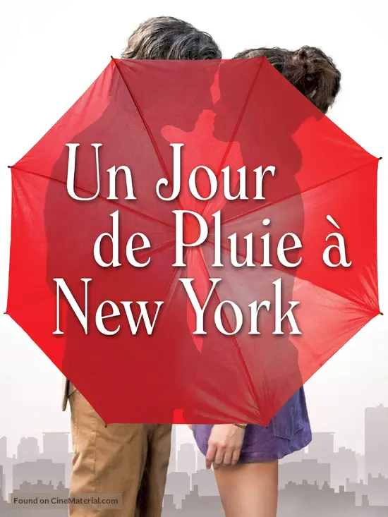 A Rainy Day in New York - French Video on demand movie cover