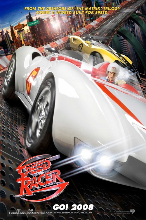 Speed Racer - British Movie Poster