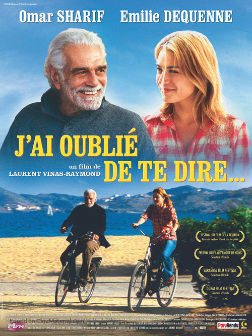 J&#039;ai oubli&eacute; de te dire - French Movie Poster