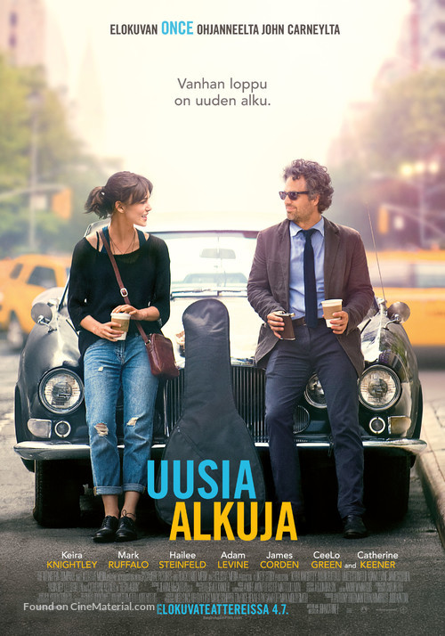 Begin Again - Finnish Movie Poster