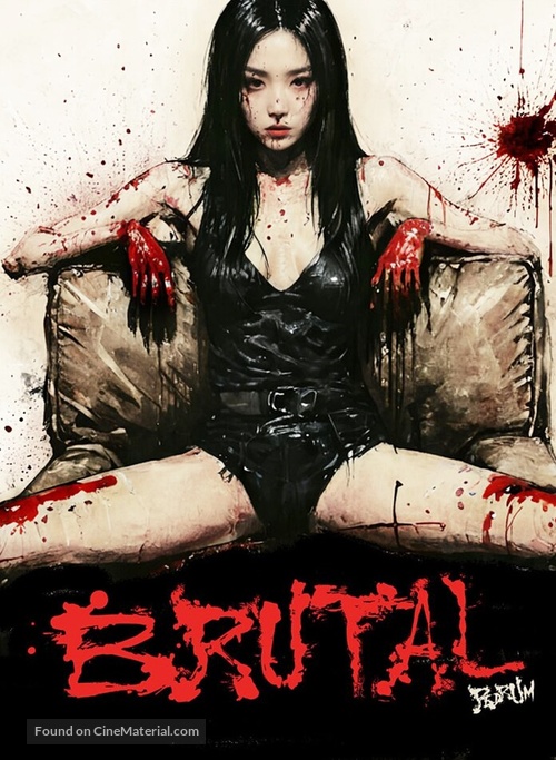 Brutal - German Blu-Ray movie cover