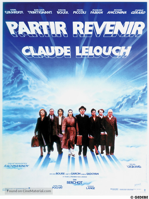 Partir, revenir - French Movie Poster