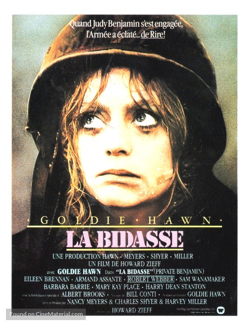 Private Benjamin - French Movie Poster