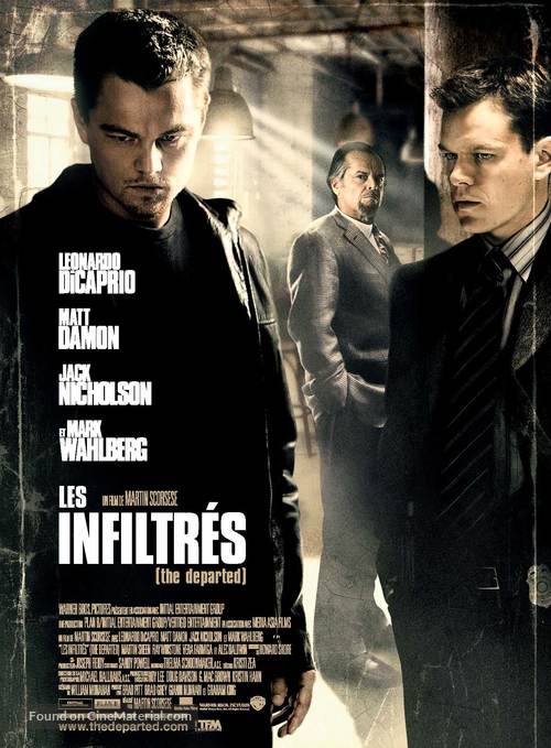 The Departed - French Movie Poster