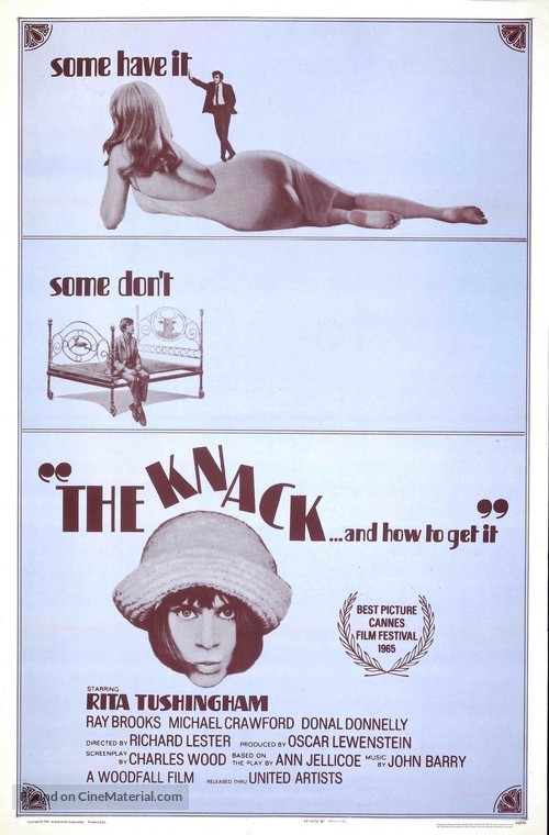 The Knack ...and How to Get It - Movie Poster