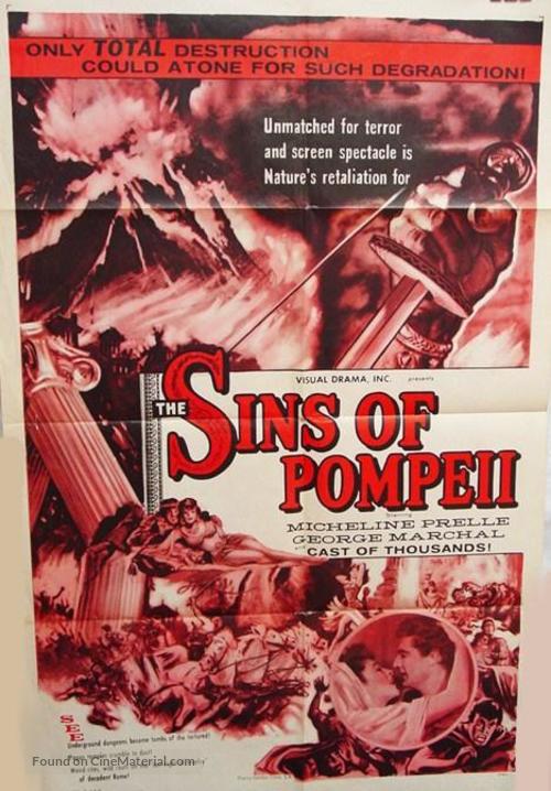Gli ultimi giorni di Pompei - Movie Poster