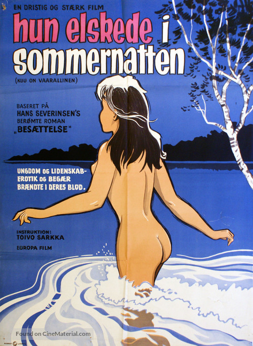 Meisjes langs de weg - Danish Movie Poster