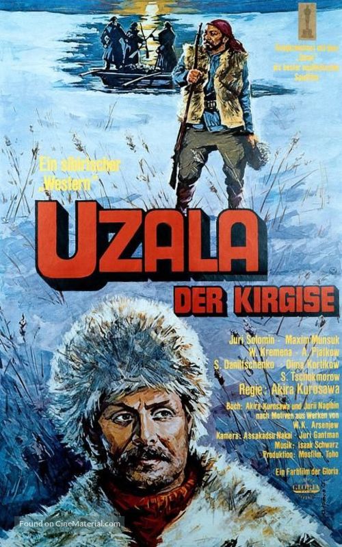 Dersu Uzala - German VHS movie cover