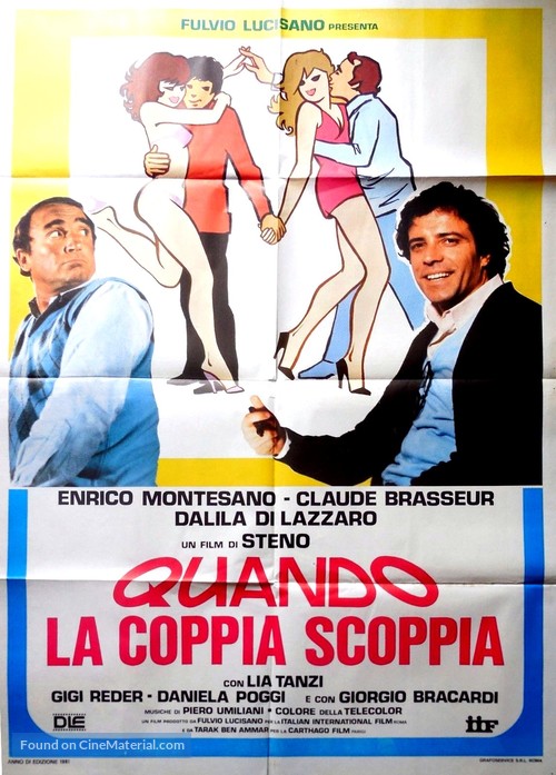 Quando la coppia scoppia - Italian Movie Poster