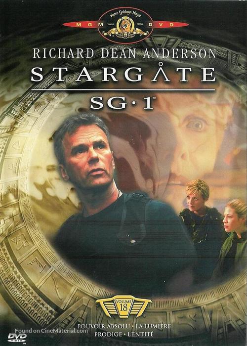 &quot;Stargate SG-1&quot; - French DVD movie cover