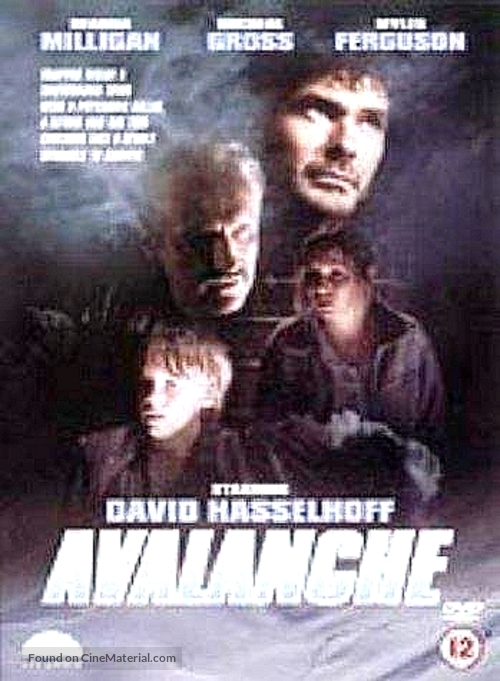 Avalanche - British DVD movie cover