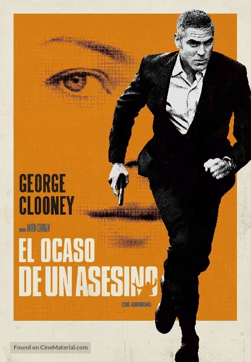 The American - Argentinian DVD movie cover
