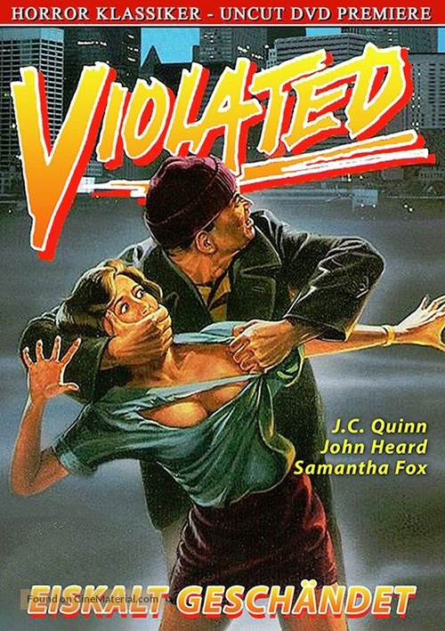 Violated - German DVD movie cover