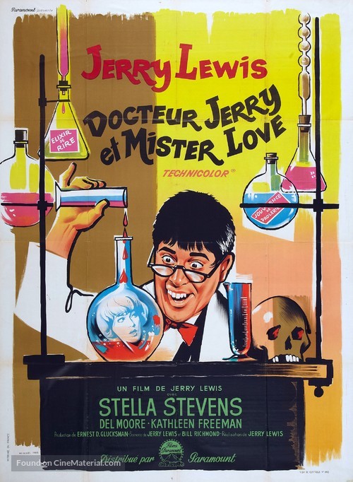 The Nutty Professor - French Movie Poster