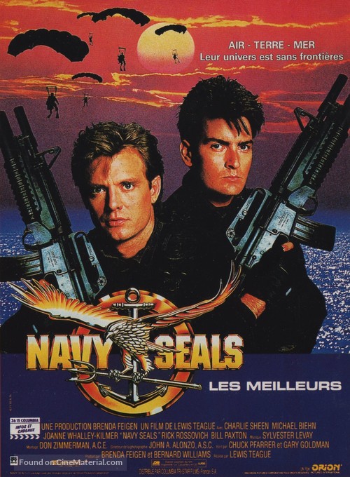 Navy Seals - French Movie Poster