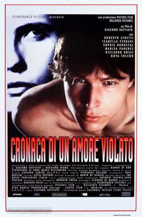Cronaca di un amore violato - Italian Movie Poster