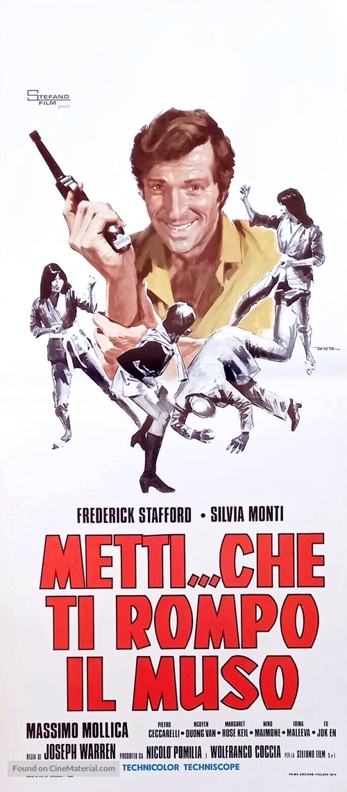 Metti... che ti rompo il muso - Italian Movie Poster