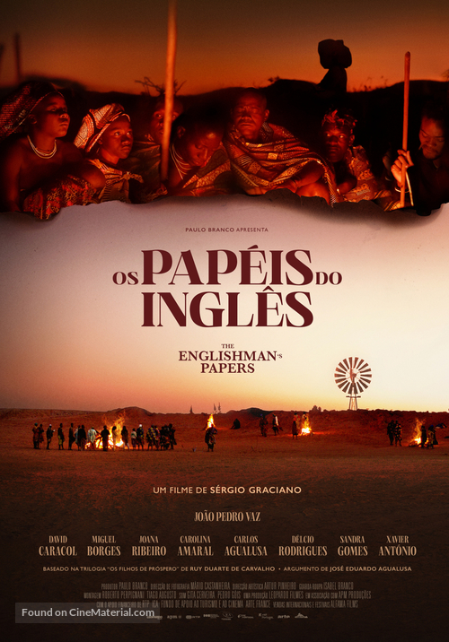 Os Pap&eacute;is do Ingl&ecirc;s - Portuguese Movie Poster