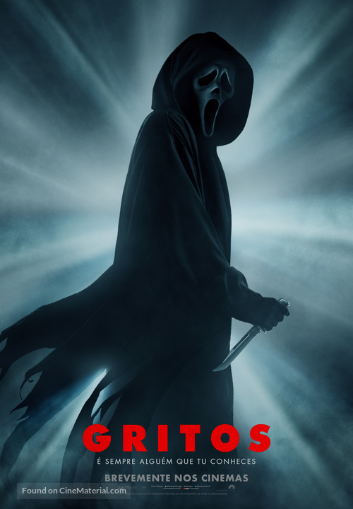 Scream - Portuguese Movie Poster
