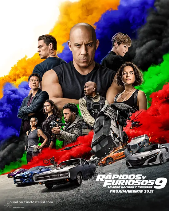 F9 - Mexican Movie Poster