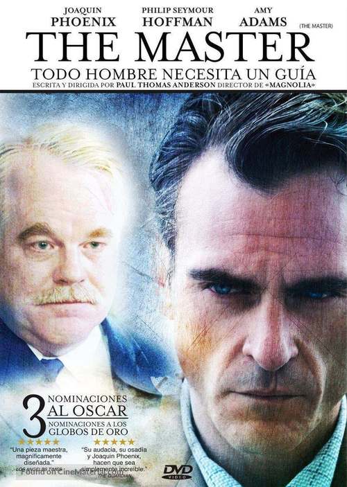 The Master - Mexican DVD movie cover