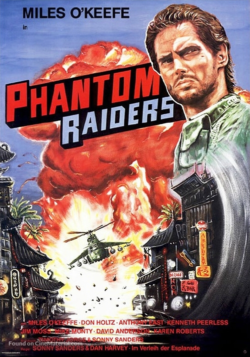 Phantom Raiders - German Movie Poster