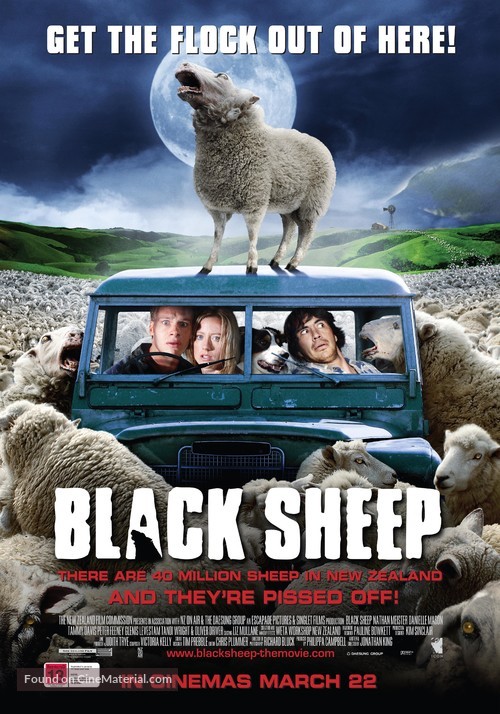 Black Sheep - New Zealand Movie Poster