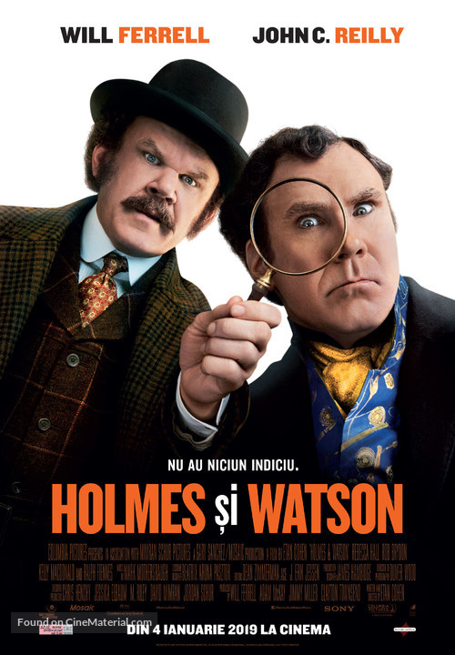 Holmes &amp; Watson - Romanian Movie Poster