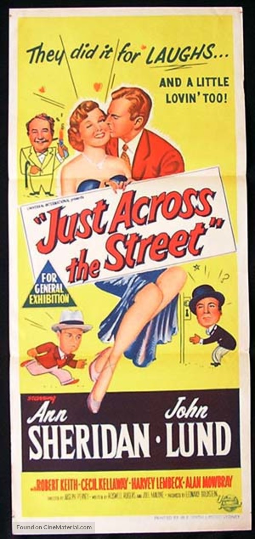 Just Across the Street - Australian Movie Poster