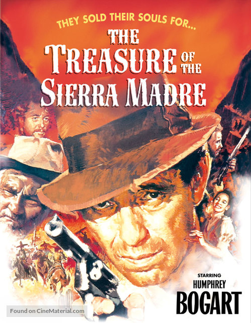 The Treasure of the Sierra Madre - DVD movie cover