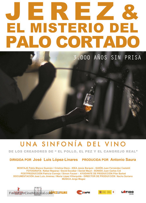 Jerez &amp; el misterio del Palo Cortado - Spanish Movie Poster