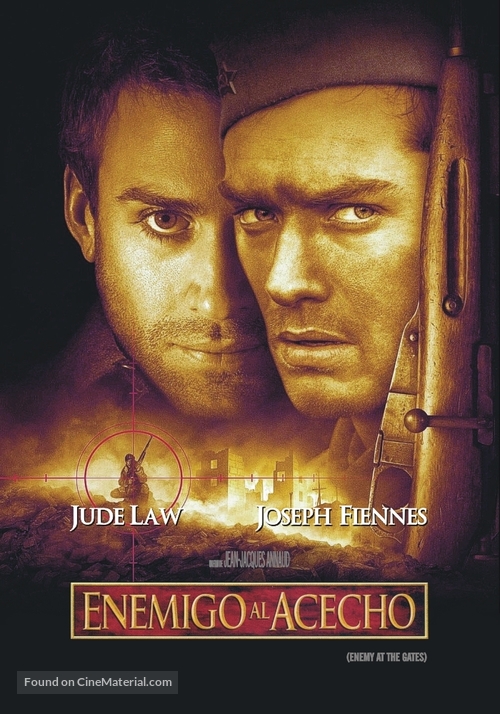 Enemy at the Gates - Argentinian DVD movie cover