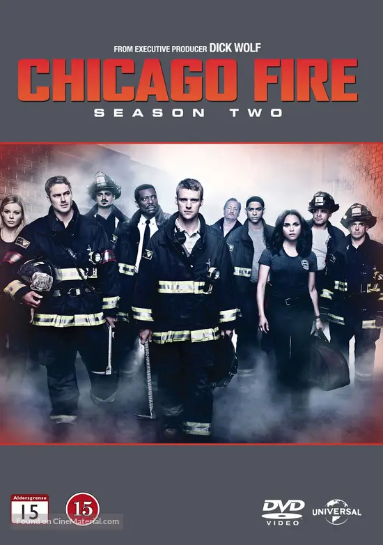 &quot;Chicago Fire&quot; - Danish DVD movie cover