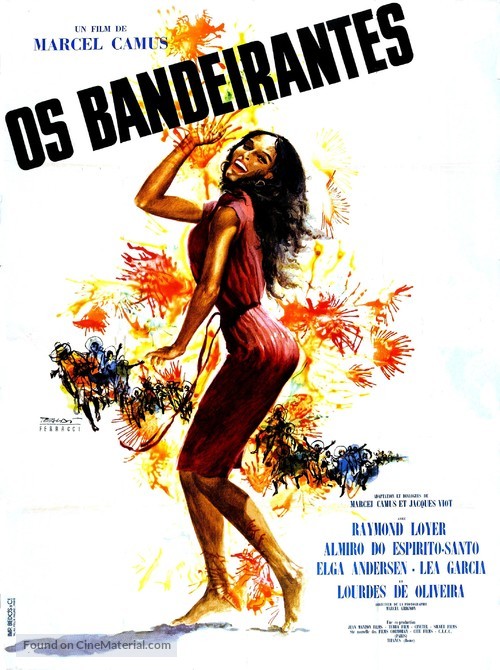 Os Bandeirantes - French Movie Poster