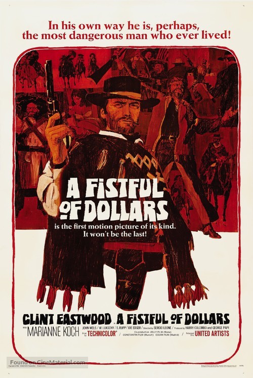 Per un pugno di dollari - Movie Poster