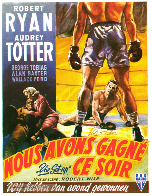 The Set-Up - Belgian Movie Poster
